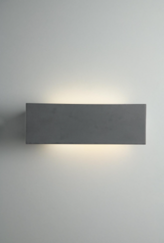 Applique per esterno in cemento grigio IP65 led integrato luce naturale 4000°k varie dimensioni PARKER Applique per esterno in cemento grigio IP65 led integrato luce naturale 4000°k varie dimensioni PARKER